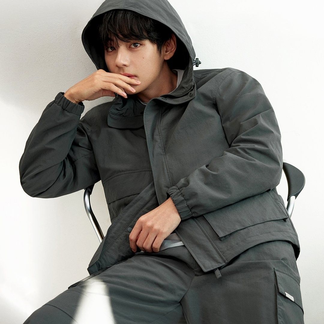 A moment captured by V (BTS)'s fan