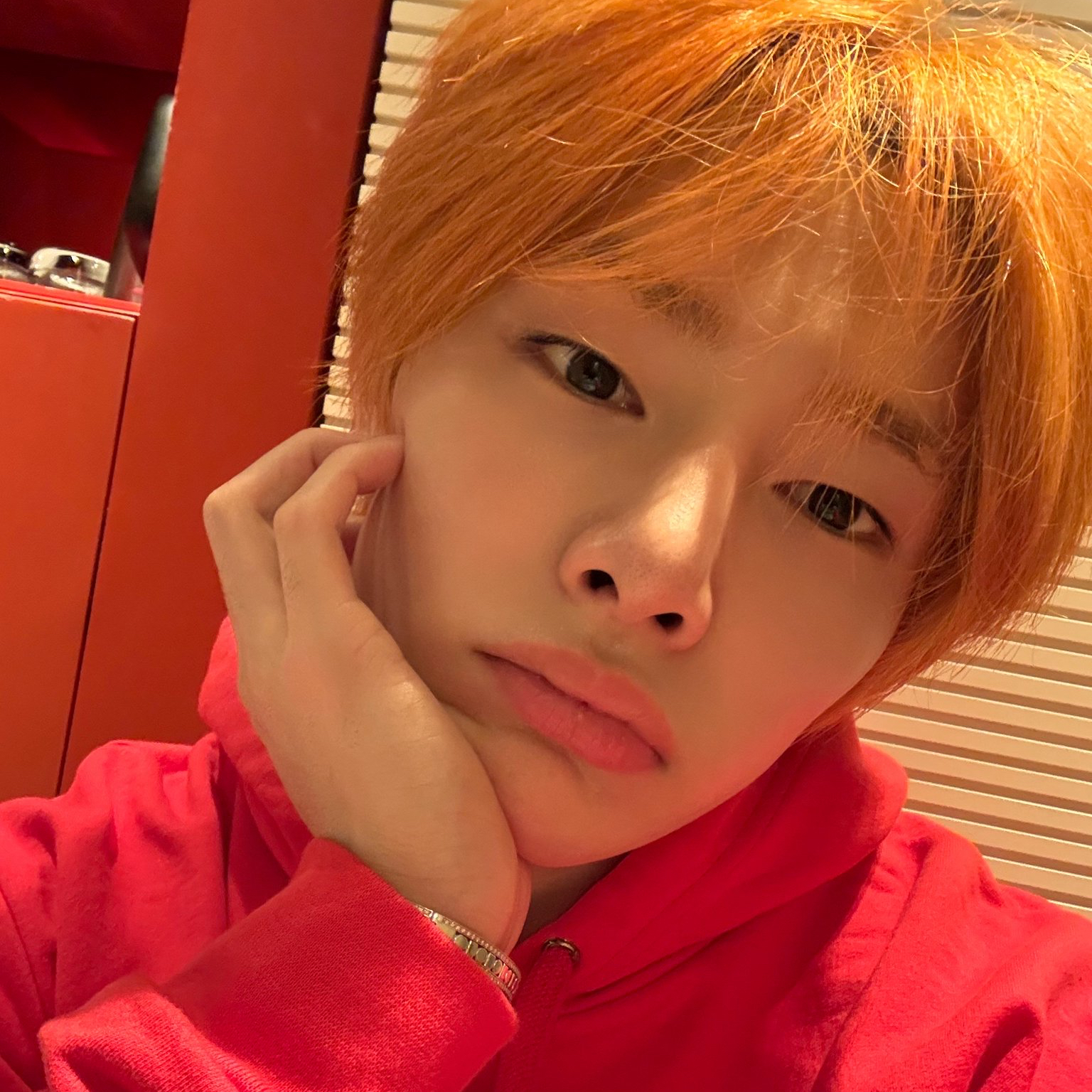 A moment captured by I.N (Stray Kids)'s fan