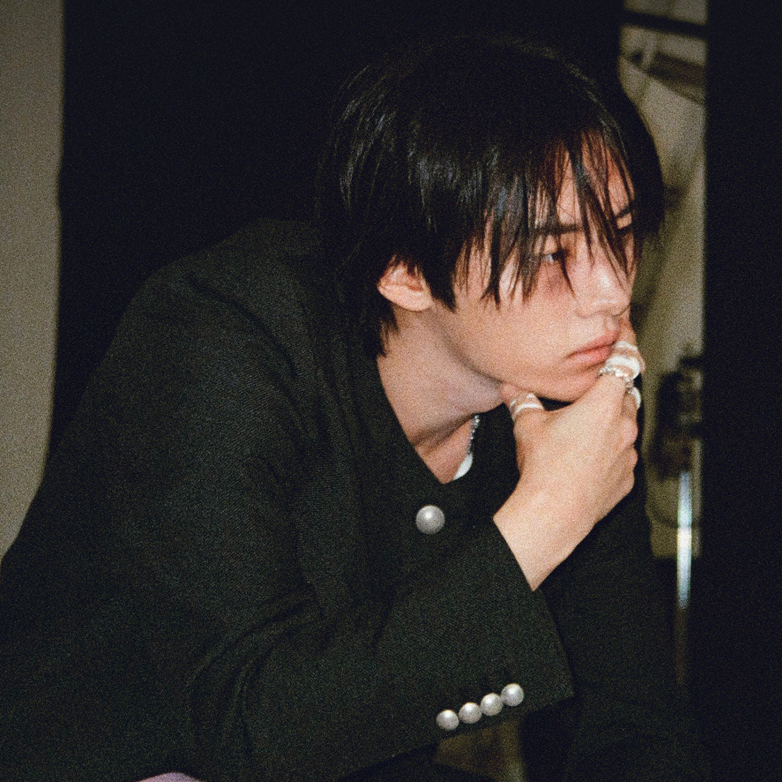 A moment captured by Lee Know (Stray Kids)'s fan