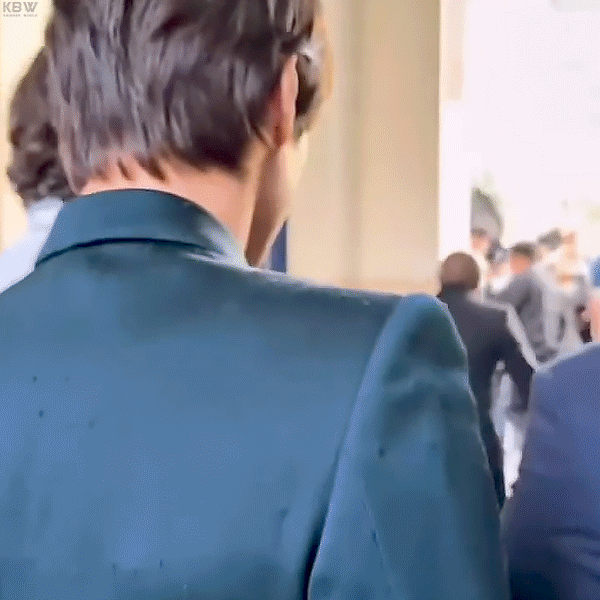 Momen yang diabadikan oleh penggemar Kai (EXO)