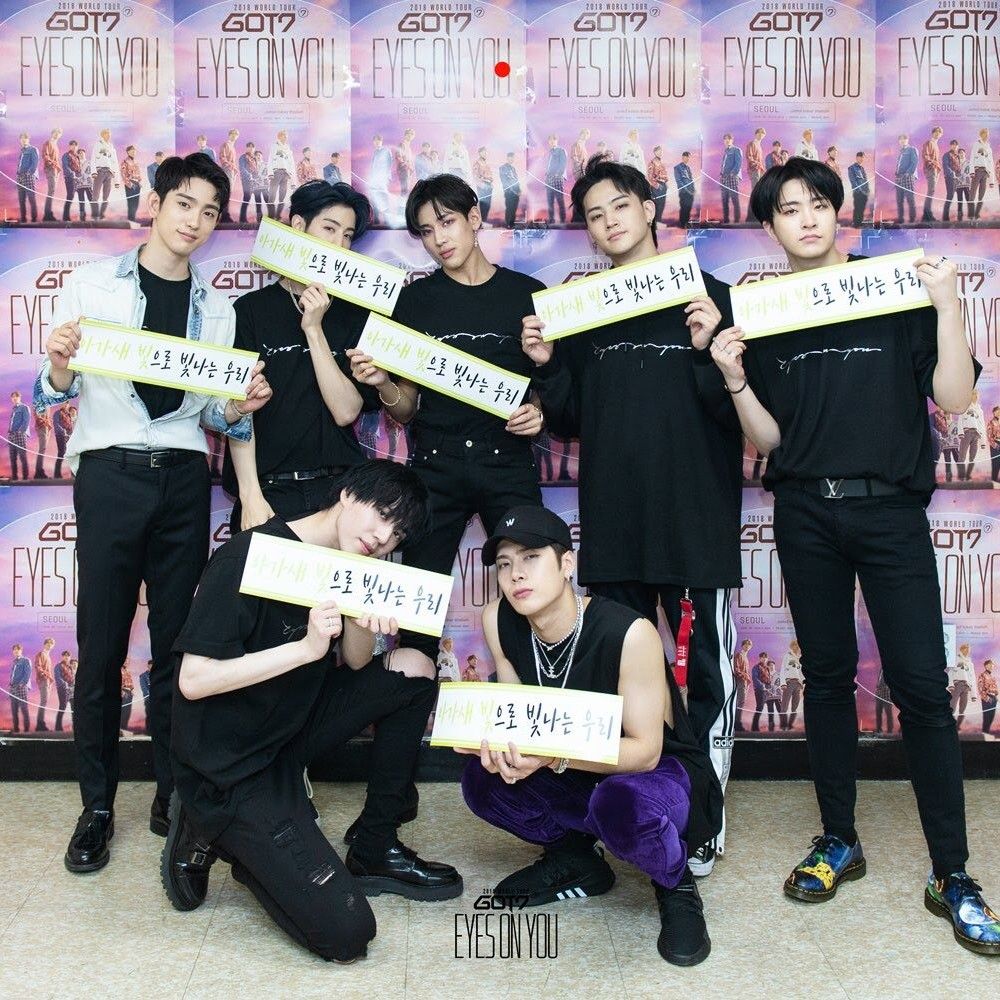 GOT7의 비하인드 컷