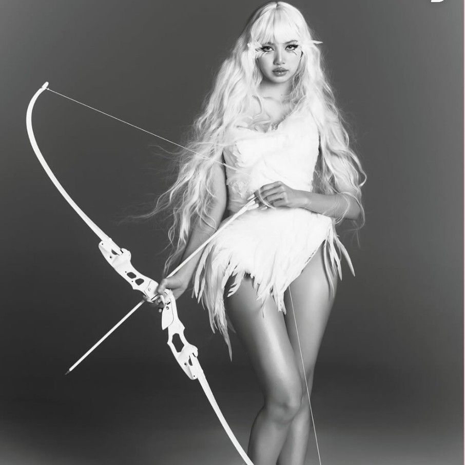 A moment captured by Lisa (BLACKPINK)'s fan