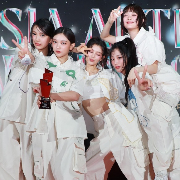 A moment captured by NewJeans's fan