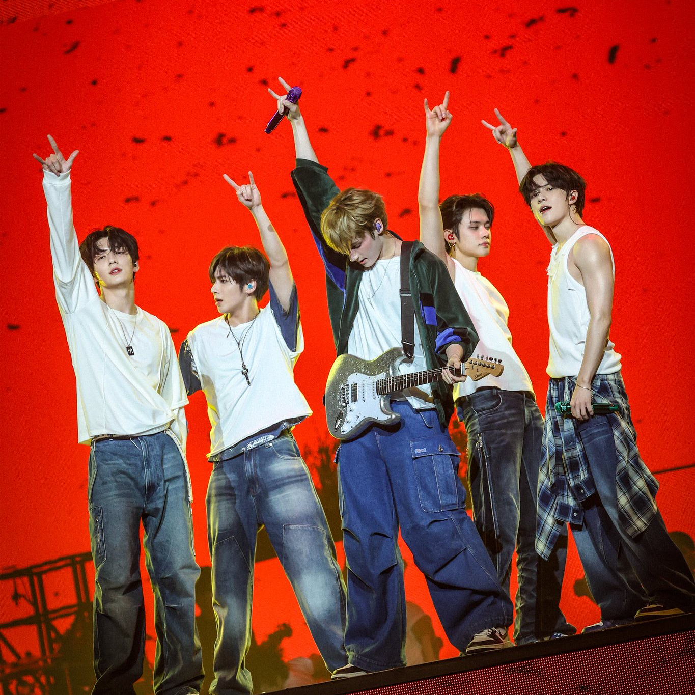 A moment captured by Beomgyu (TOMORROW X TOGETHER)'s fan