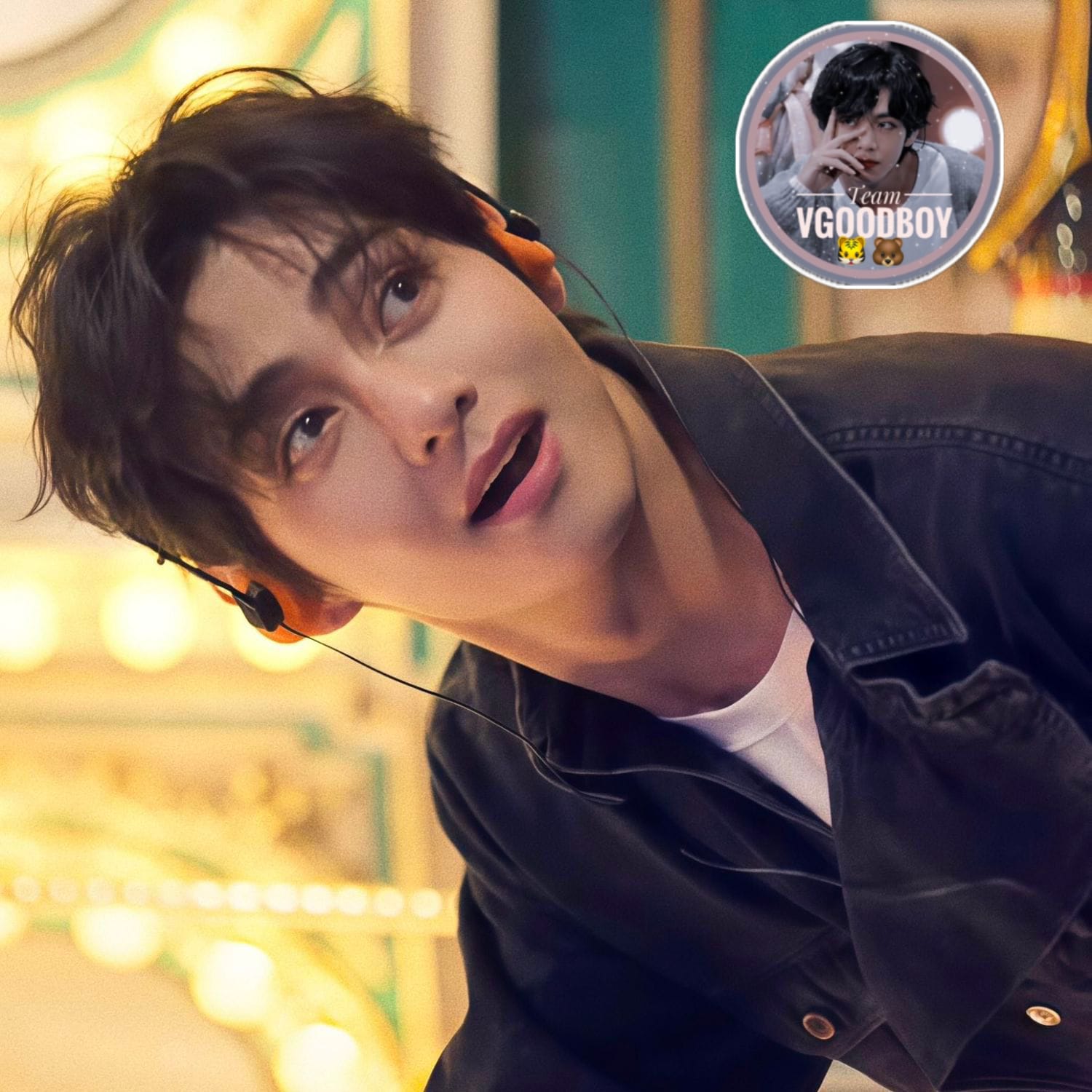 Recent activity shot of V (BTS)