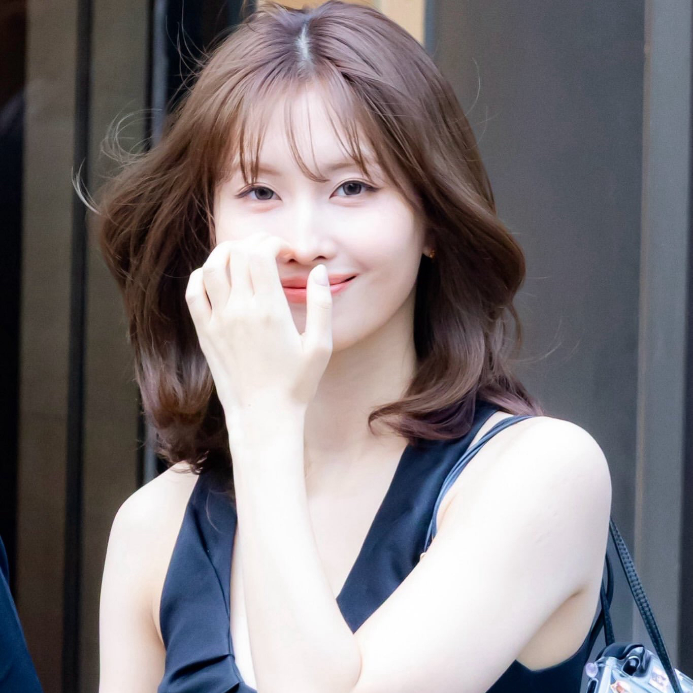 A moment captured by Momo (TWICE)'s fan