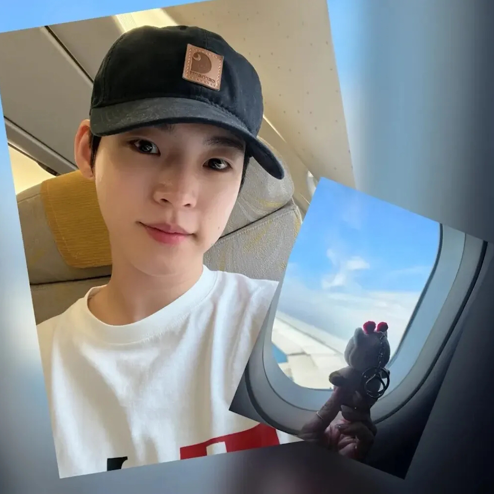 A moment captured by Hyojin (ONF)'s fan