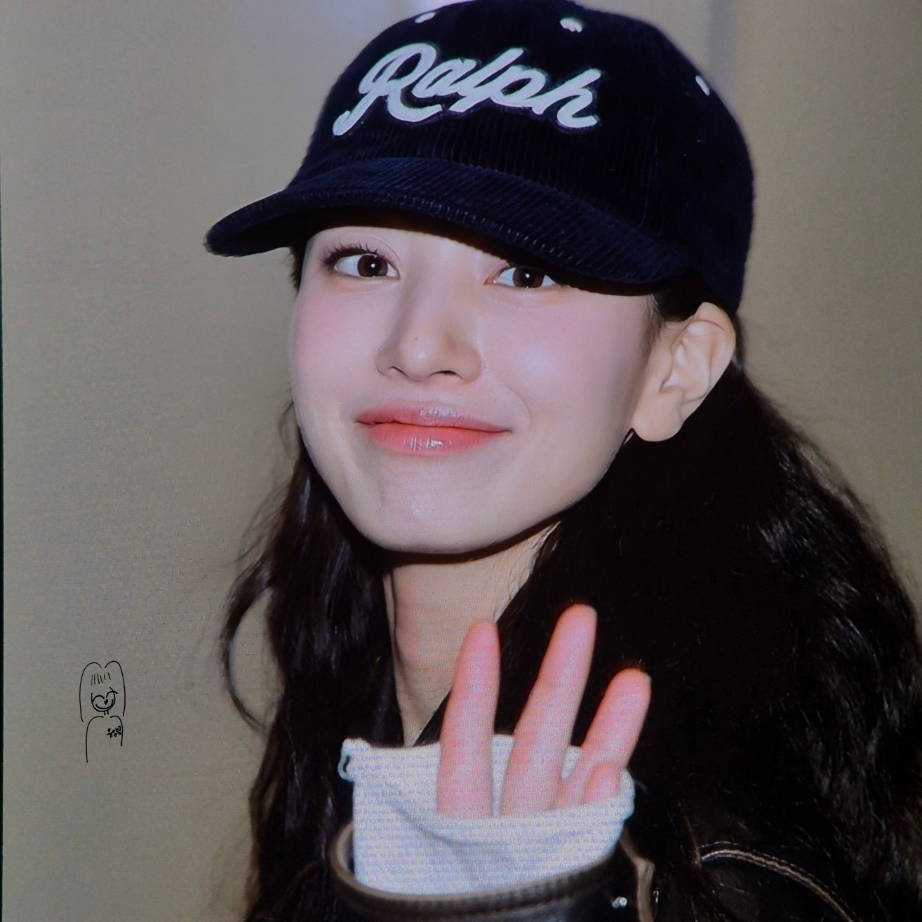 志效 (TWICE)粉絲拍下的瞬間