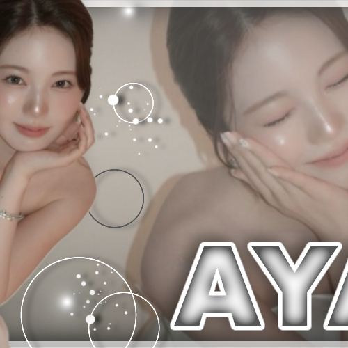 Behind-the-scenes cut of Ayaka (NiziU)