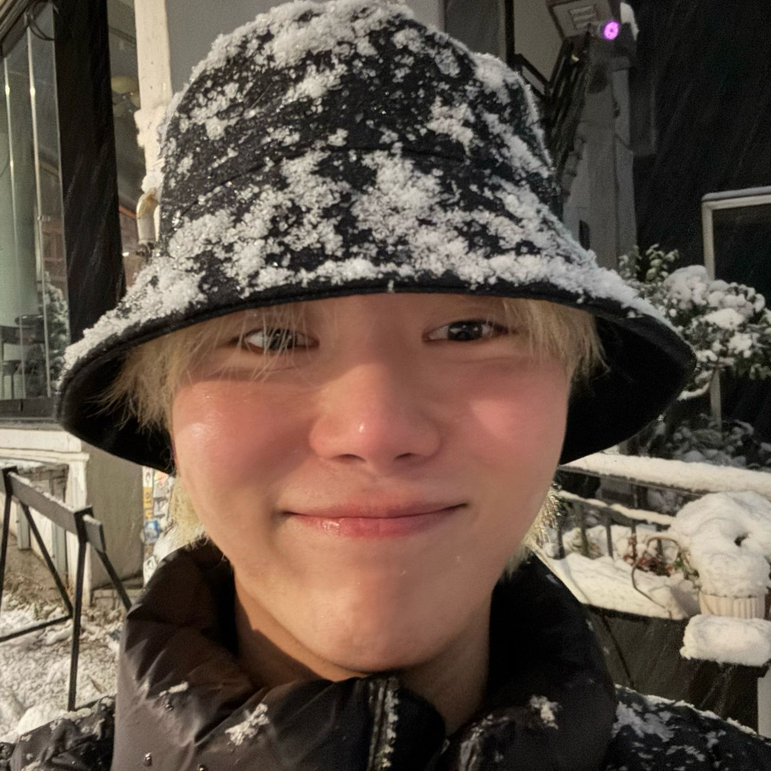 A moment captured by Seungkwan (SEVENTEEN)'s fan