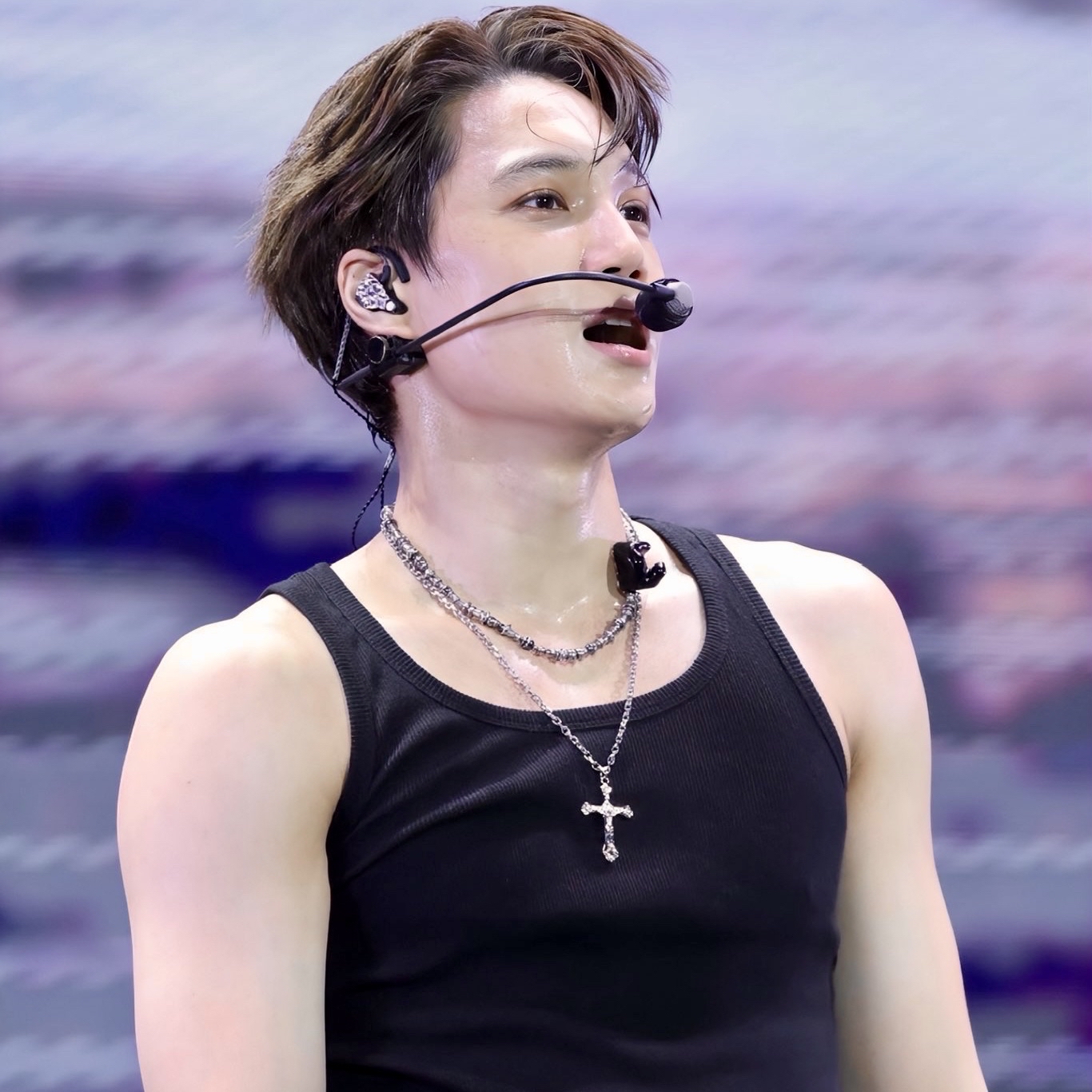 Recent activity shot of Kai (EXO)