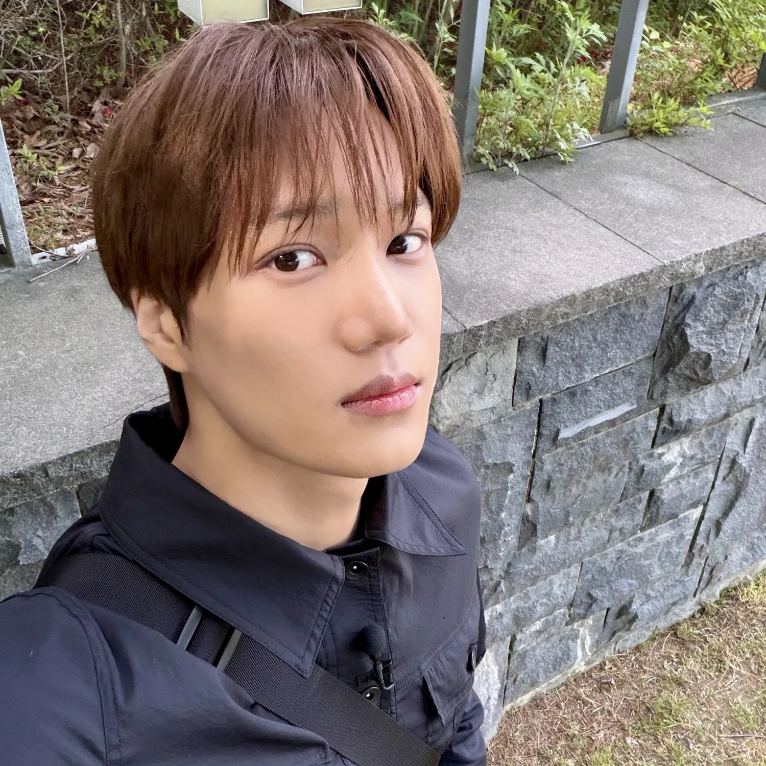 A moment captured by Kai (EXO)'s fan
