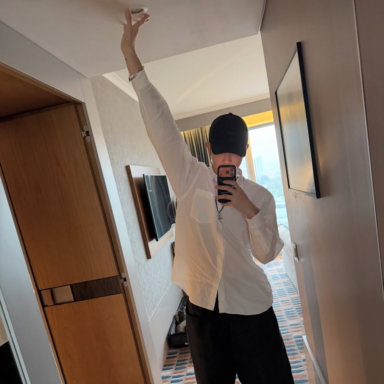 A moment captured by BTS's fan