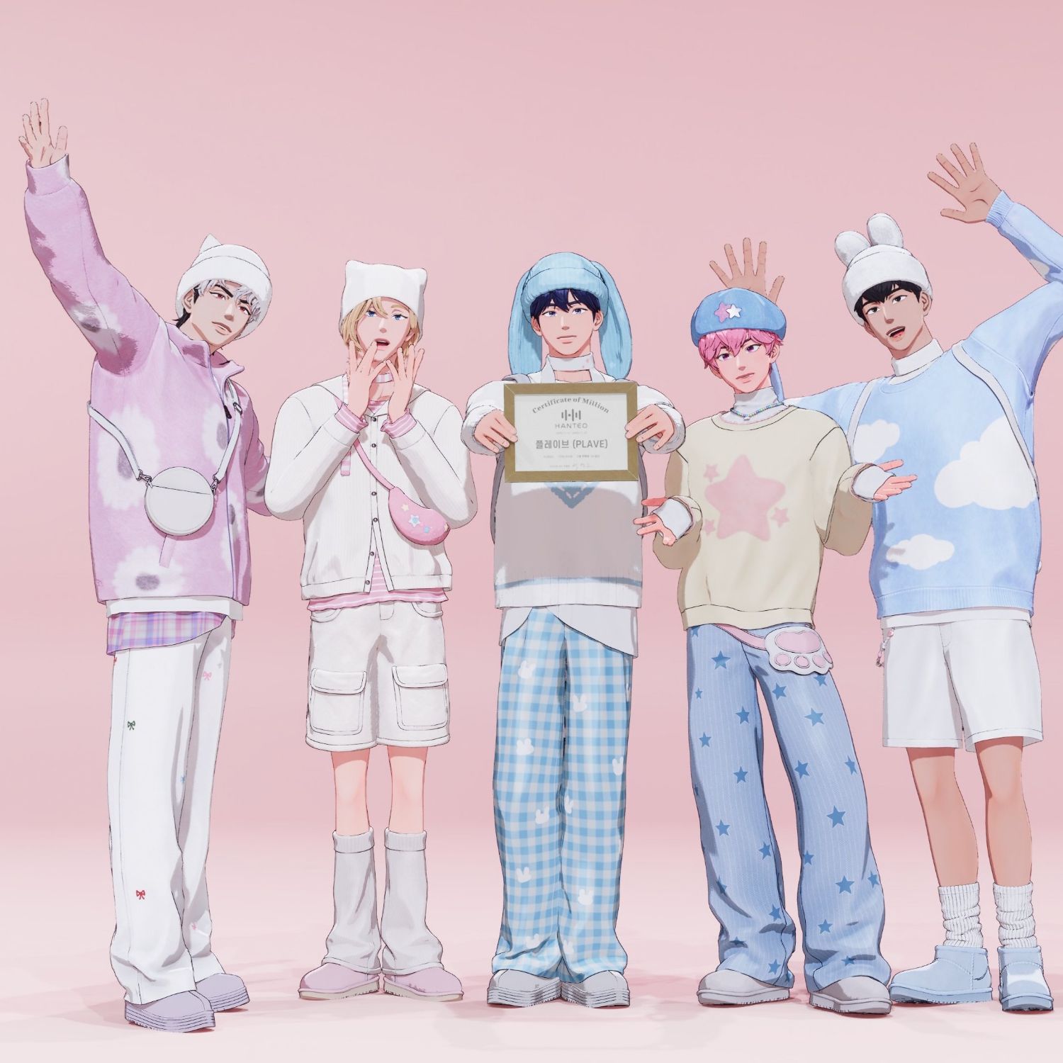 A moment captured by PLAVE's fan