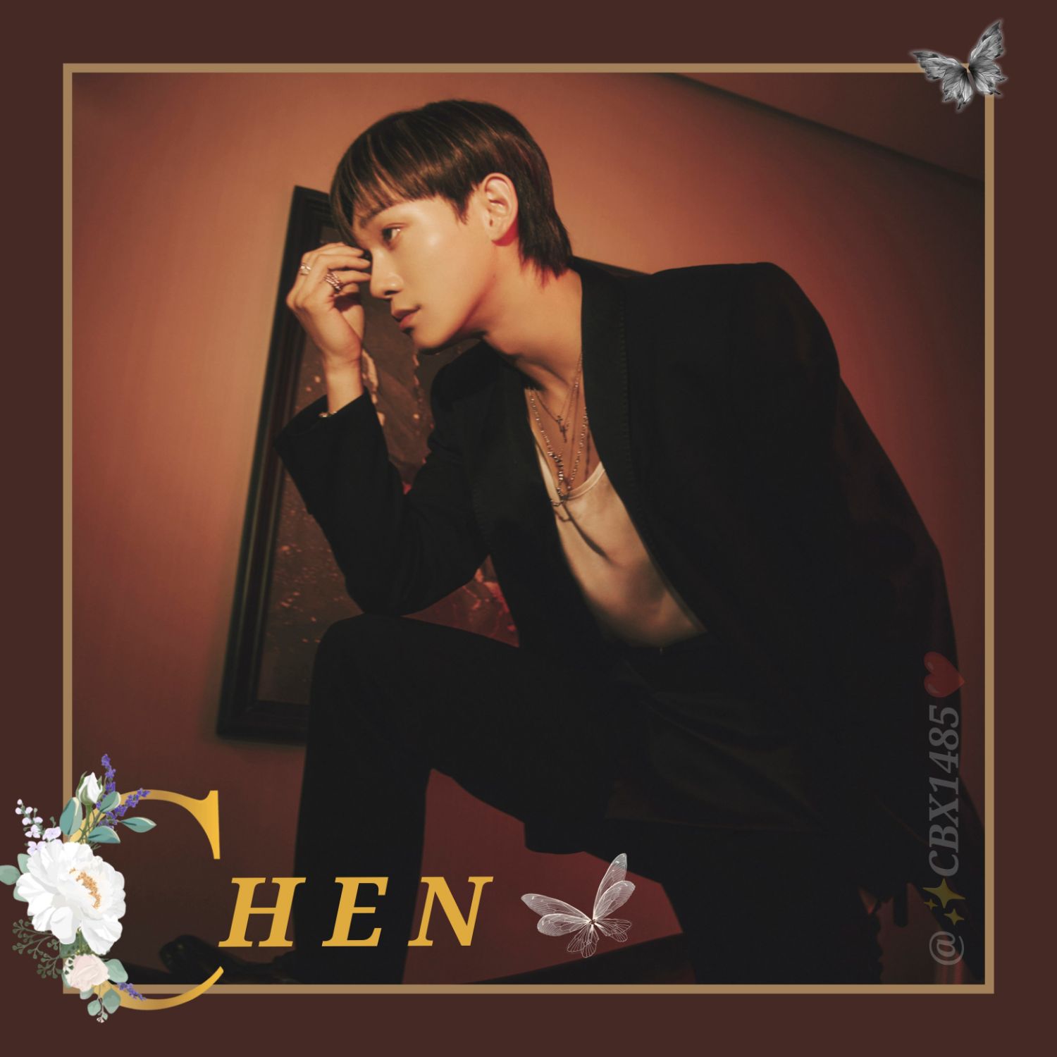 Behind-the-scenes cut of Chen (EXO)