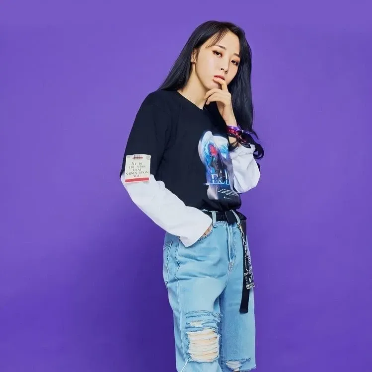 A moment captured by Moonbyul (MAMAMOO)'s fan
