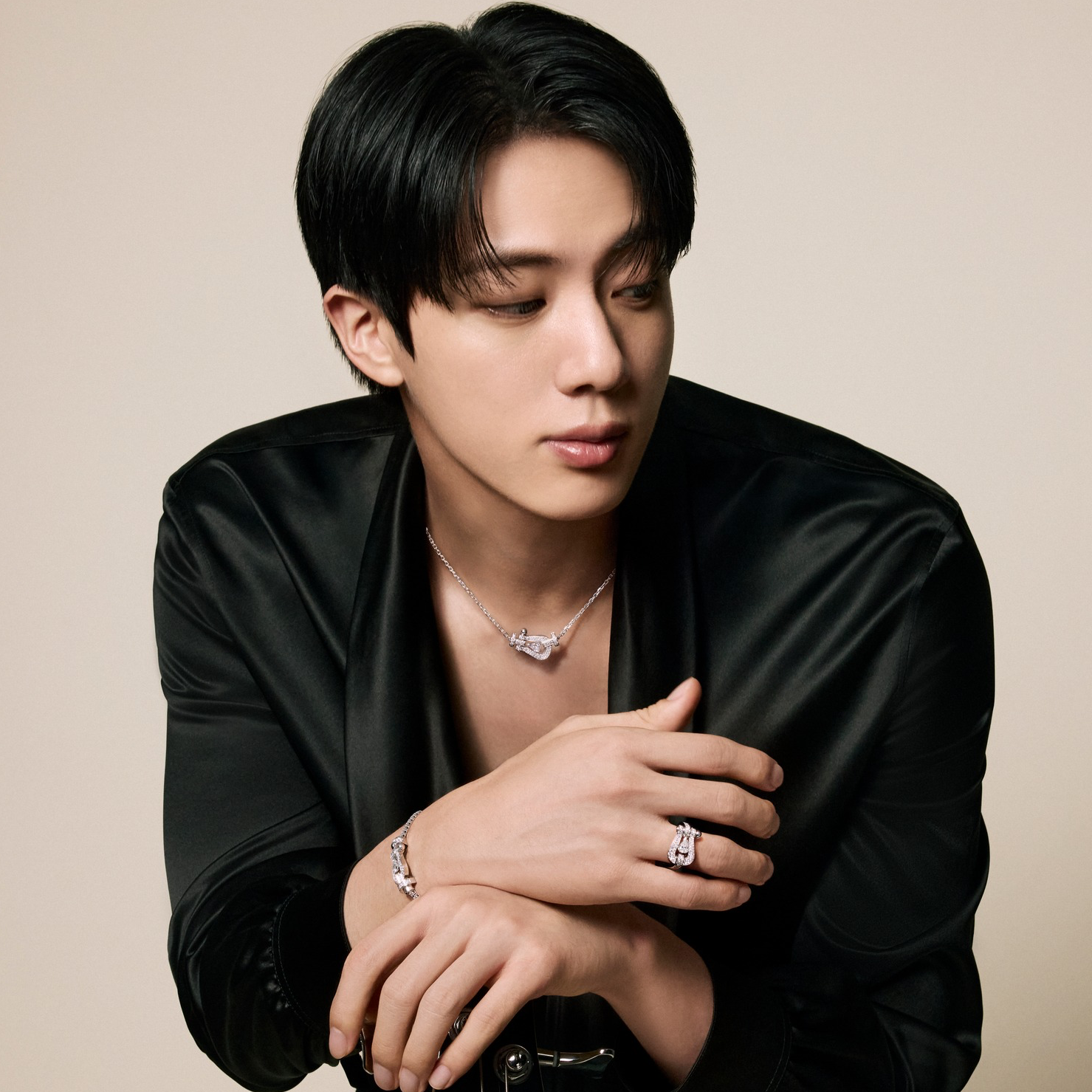 Momen yang diabadikan oleh penggemar Jin (BTS)