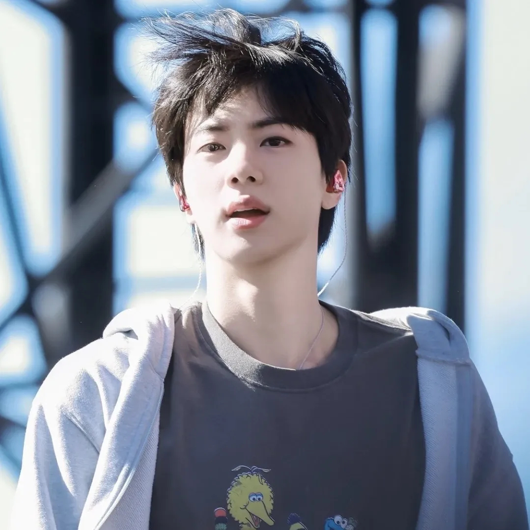 Momen yang diabadikan oleh penggemar Jin (BTS)