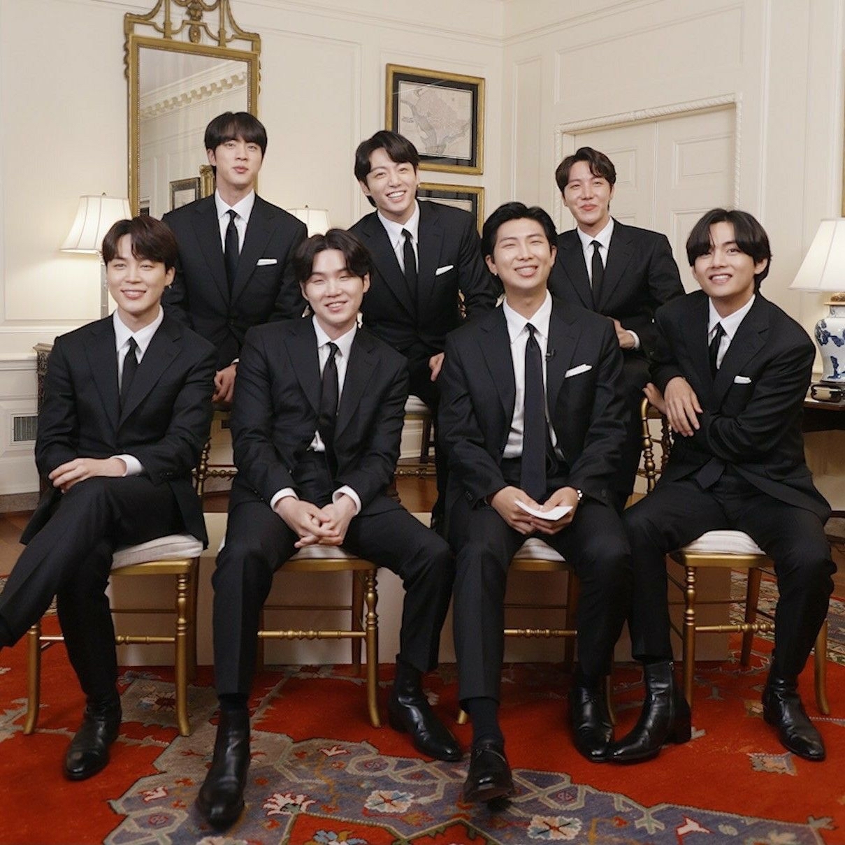 A moment captured by BTS's fan