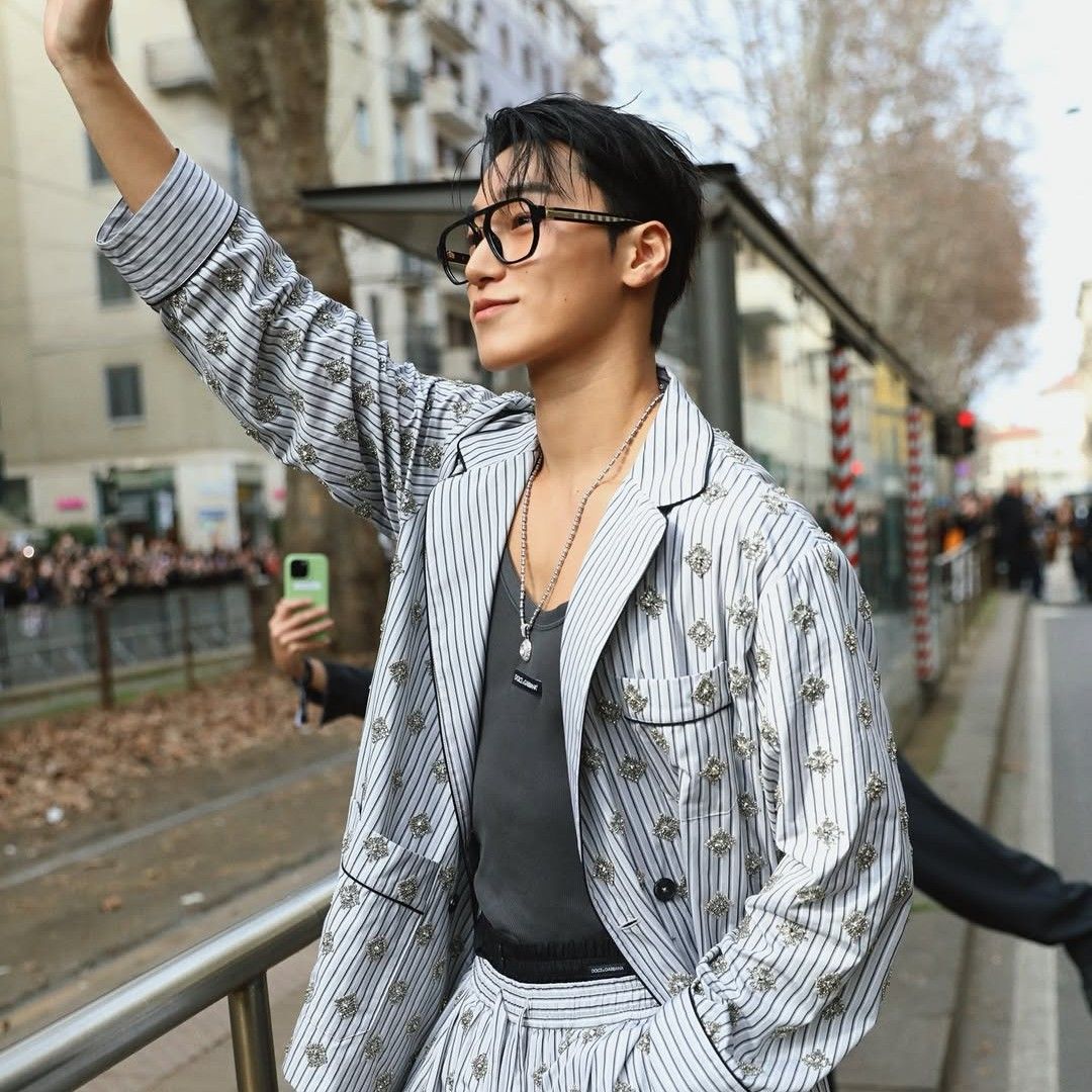 A moment captured by ATEEZ's fan