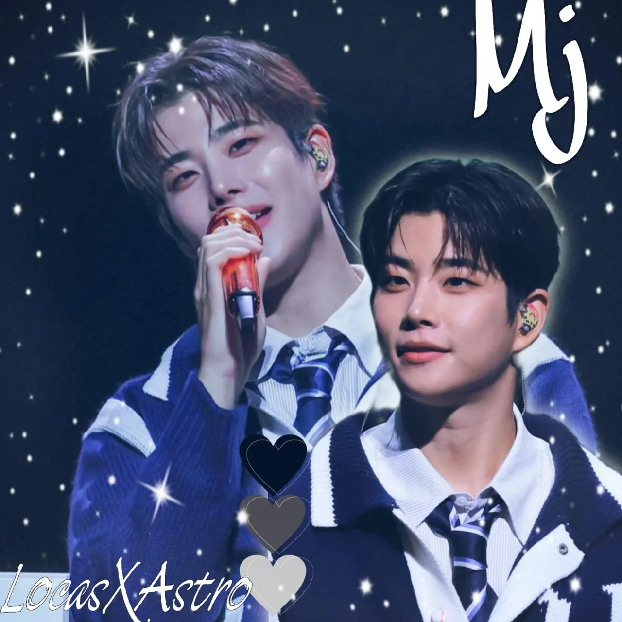 A moment captured by MJ (ASTRO)'s fan