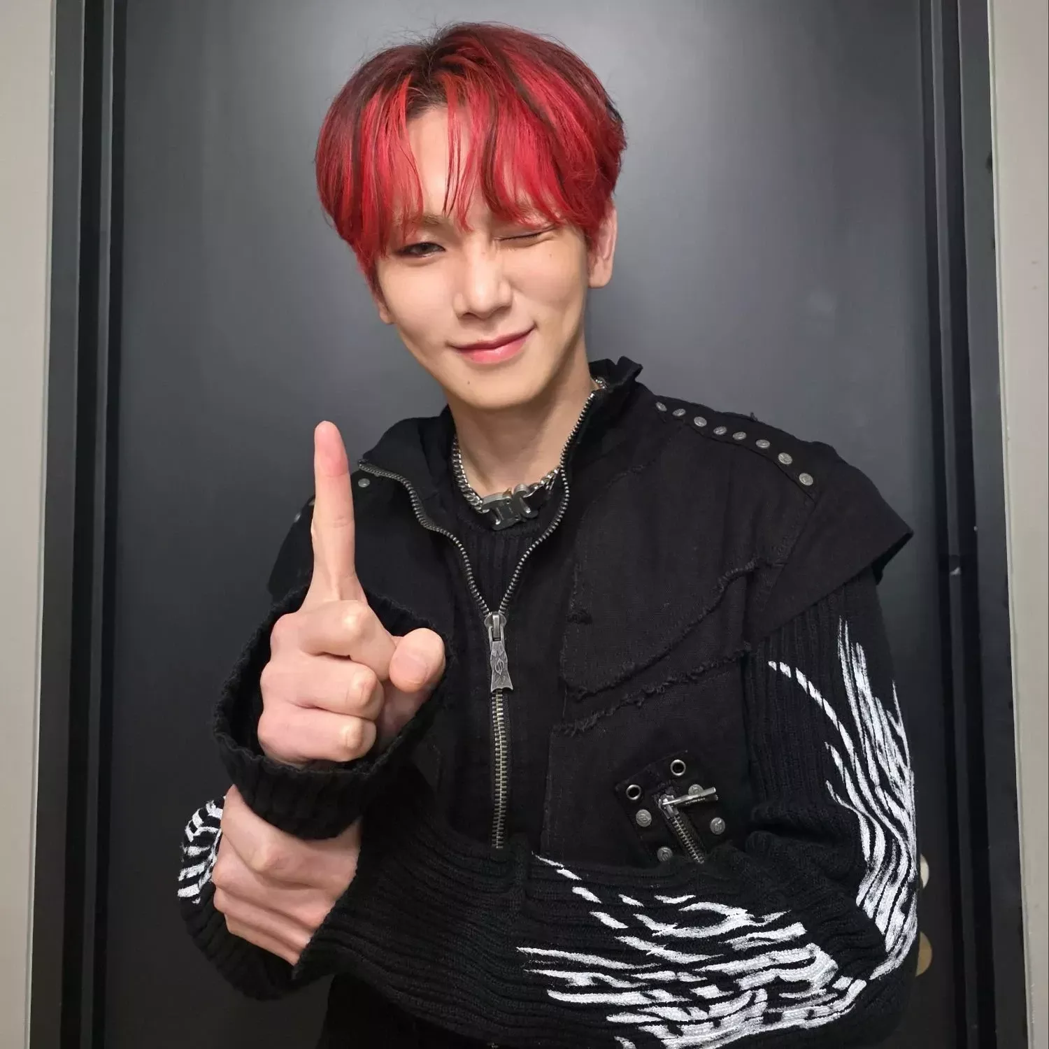 A moment captured by Key (SHINee)'s fan