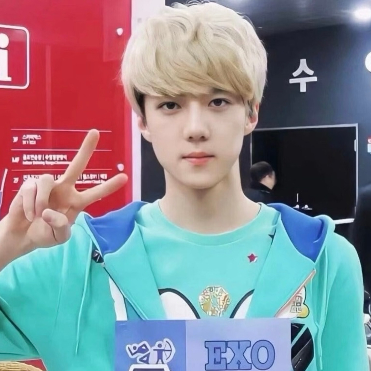 세훈 (EXO)의 비하인드 컷