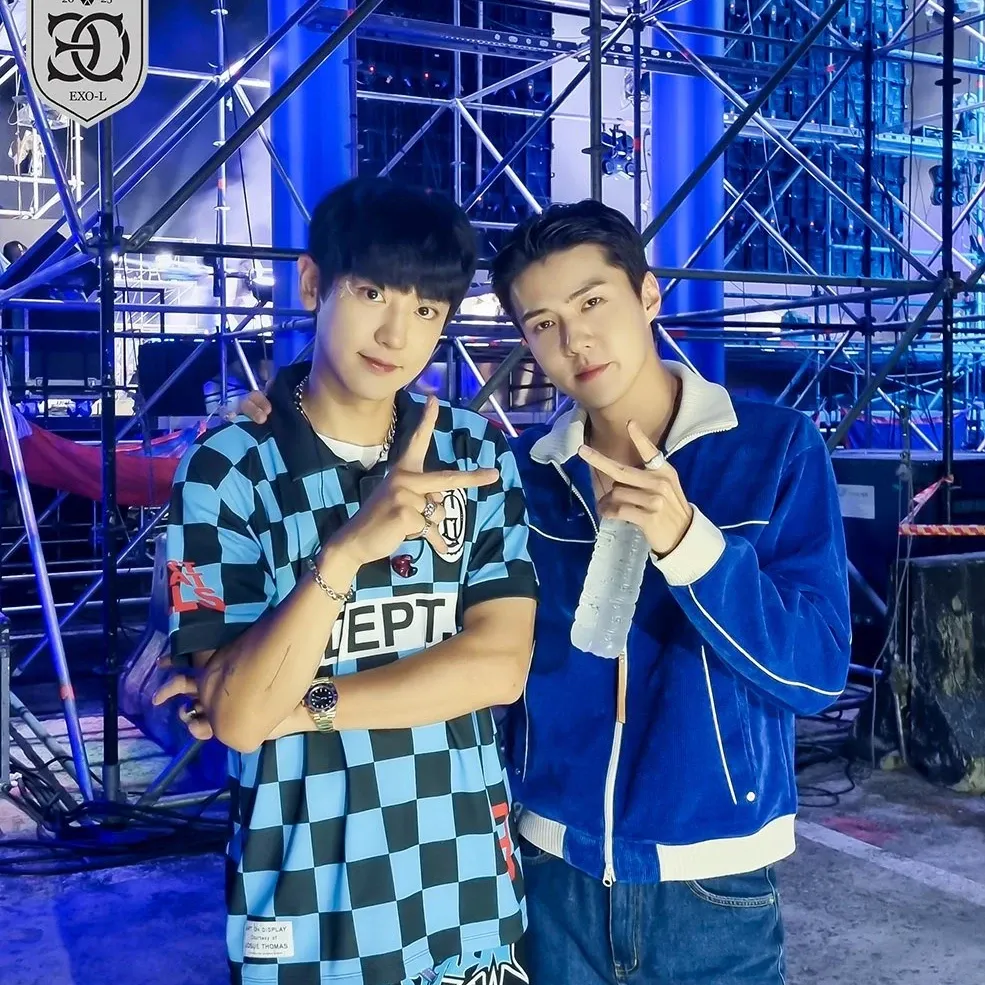 찬열 (EXO)의 비하인드 컷