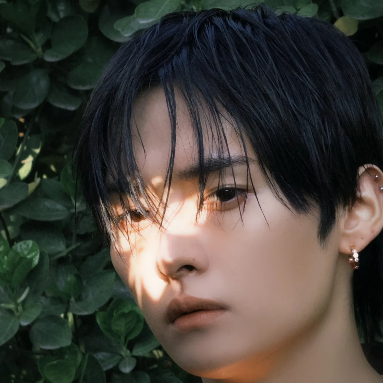 A moment captured by Stray Kids's fan