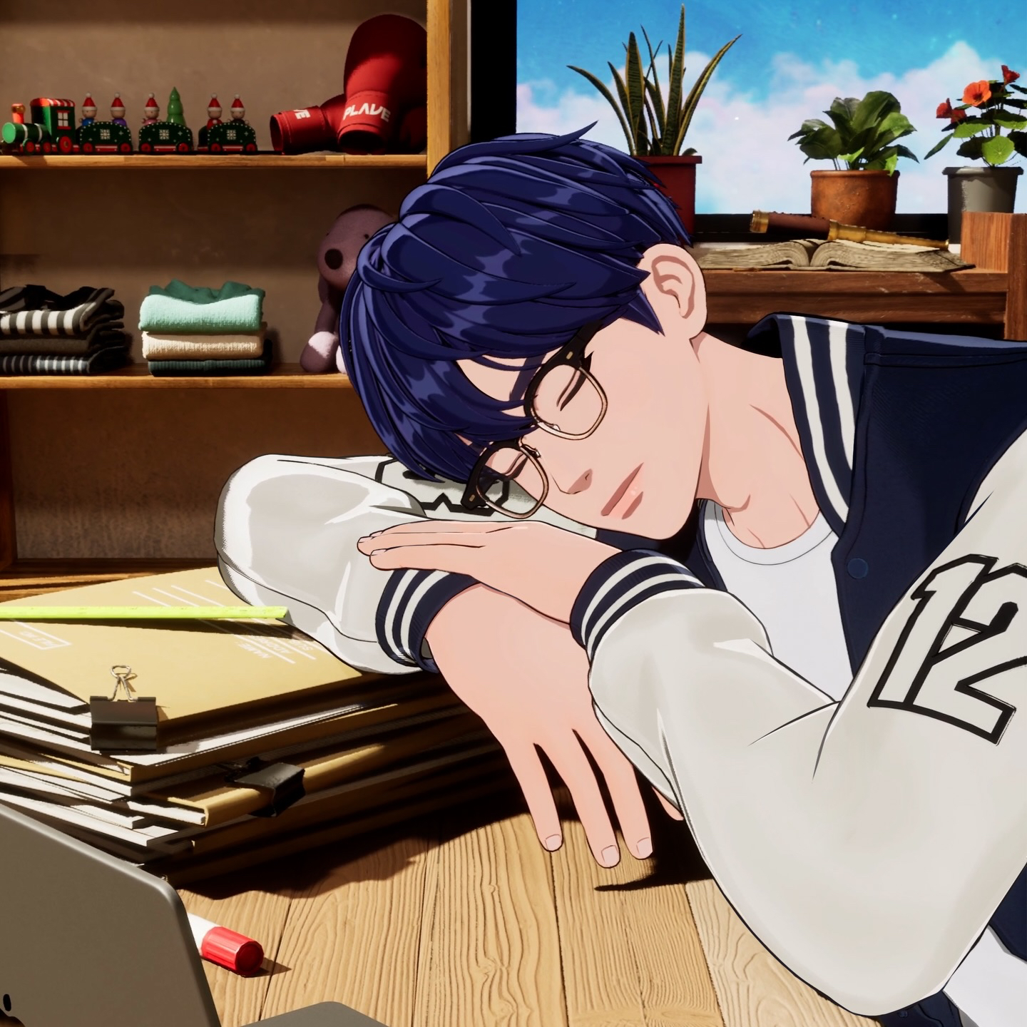 A moment captured by Yejun (PLAVE)'s fan