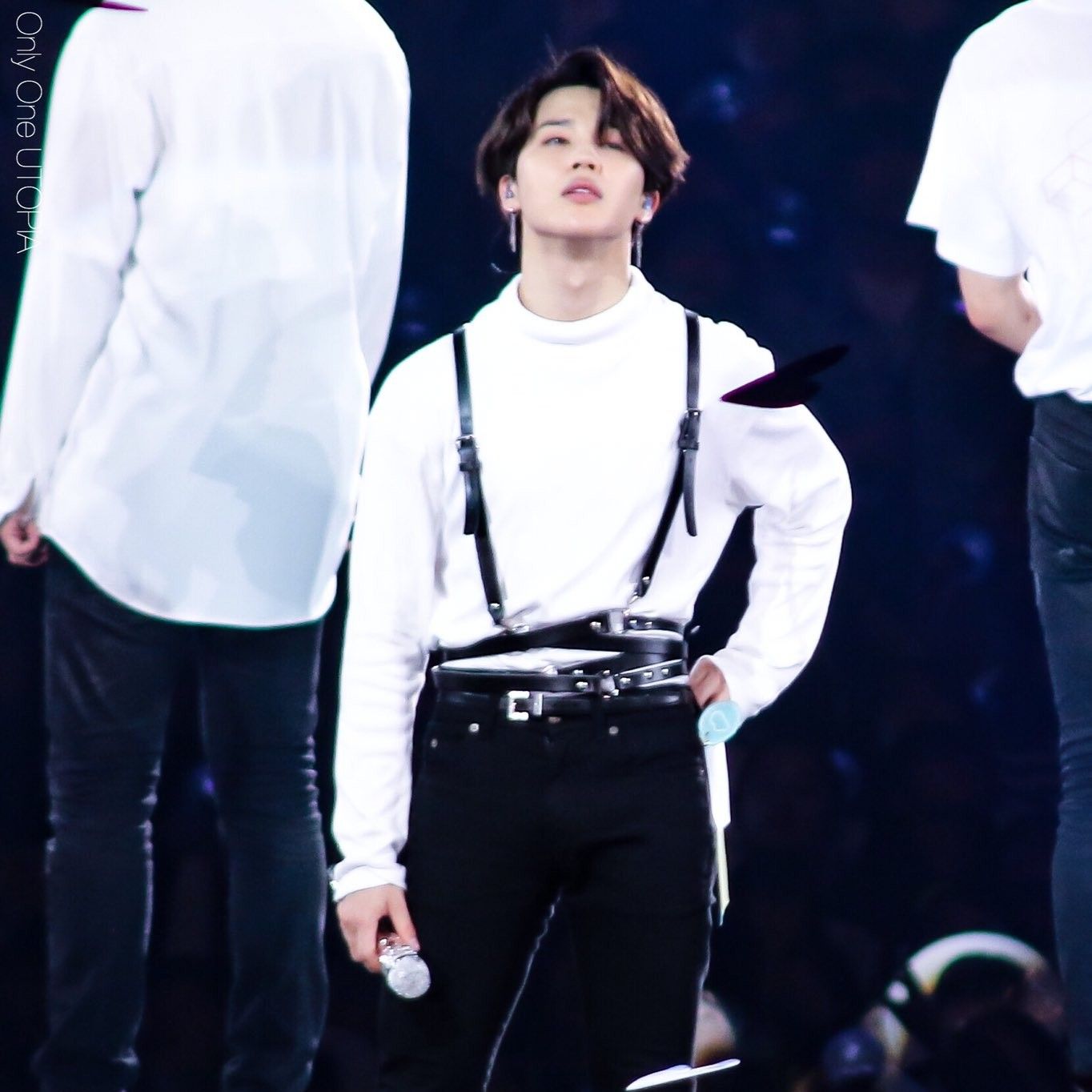 Recent activity shot of Jimin (BTS)