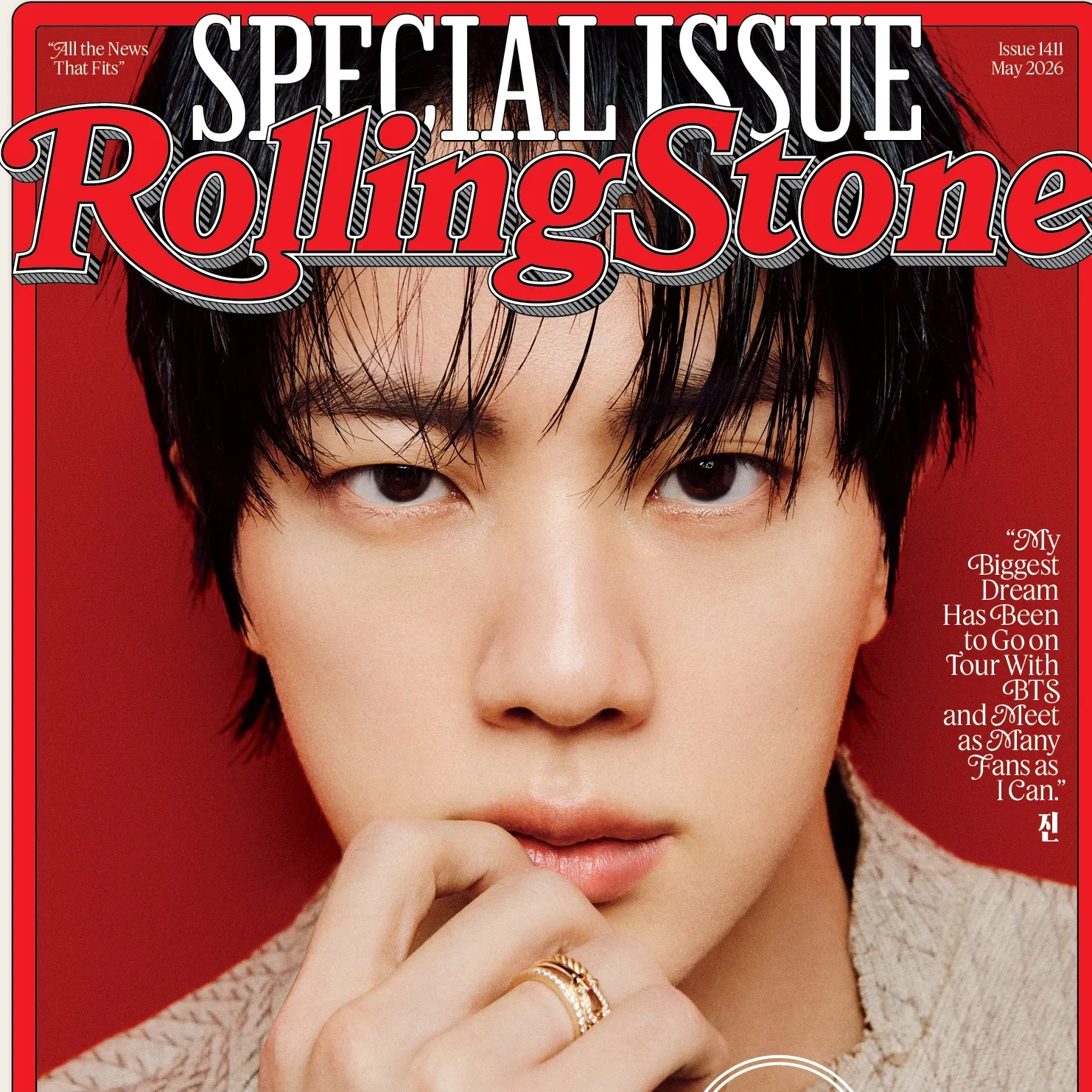 Potret di balik layar Jin (BTS)