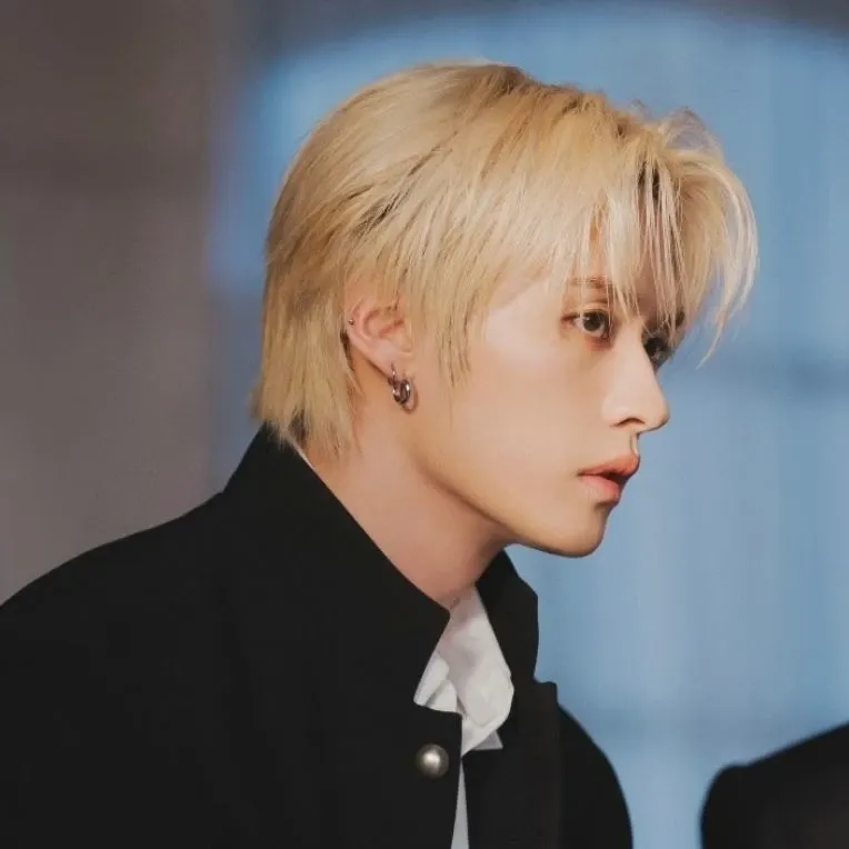 A moment captured by Stray Kids's fan