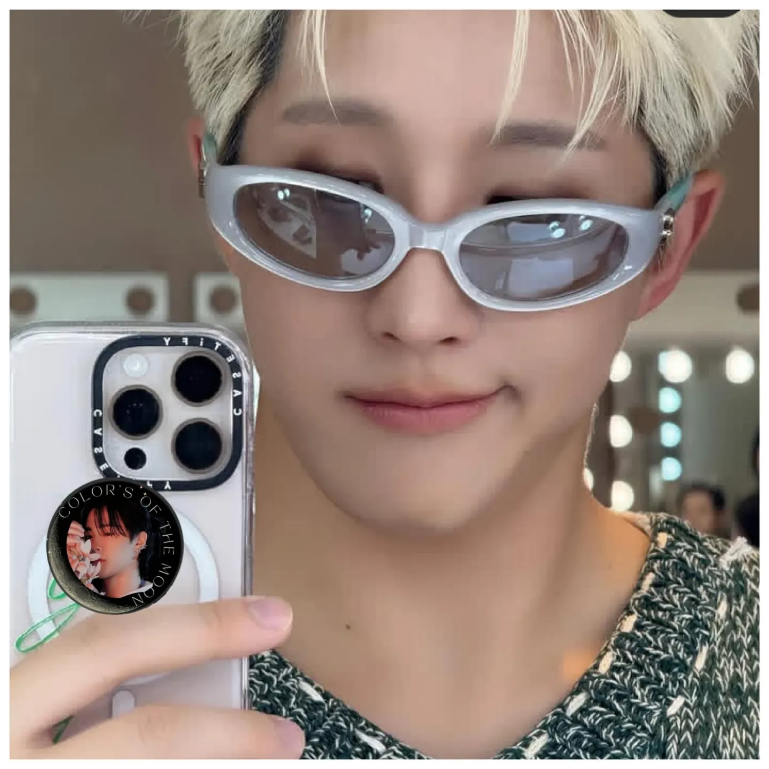 A moment captured by Jinjin (ASTRO)'s fan