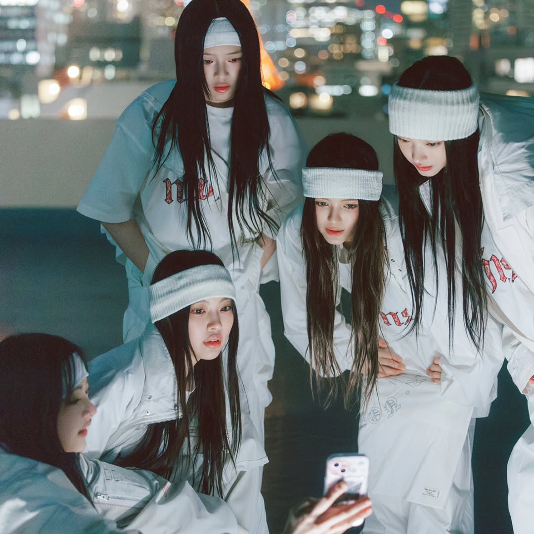 A moment captured by NewJeans's fan