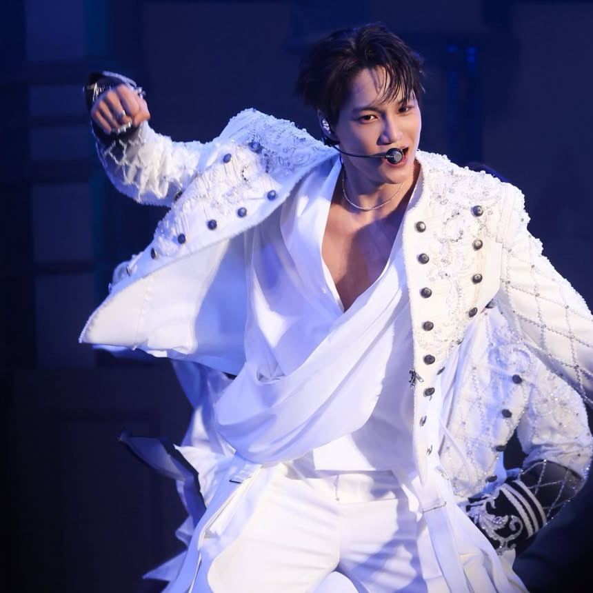 Recent activity shot of Kai (EXO)