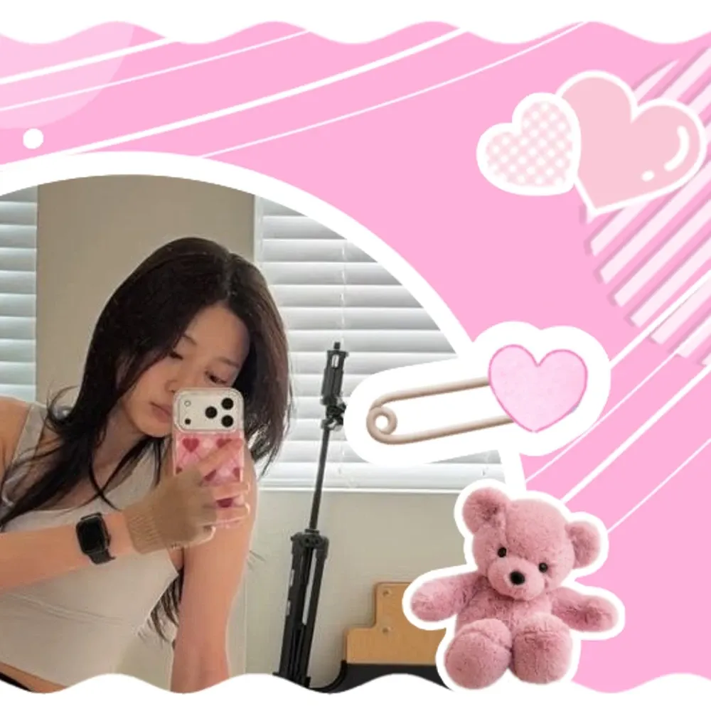 A moment captured by Kim Minju's fan