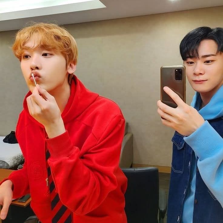 Recent activity shot of Moonbin (ASTRO)