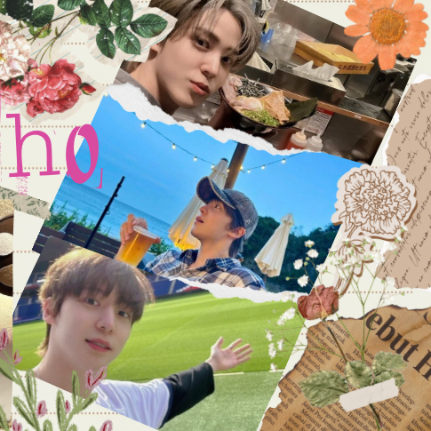 A moment captured by Yunho (ATEEZ)'s fan