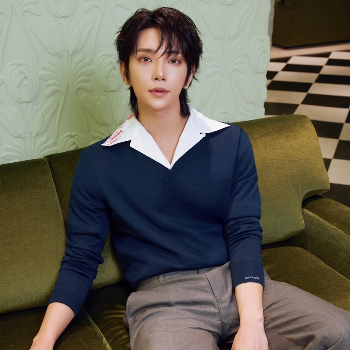 A moment captured by Joshua (SEVENTEEN)'s fan