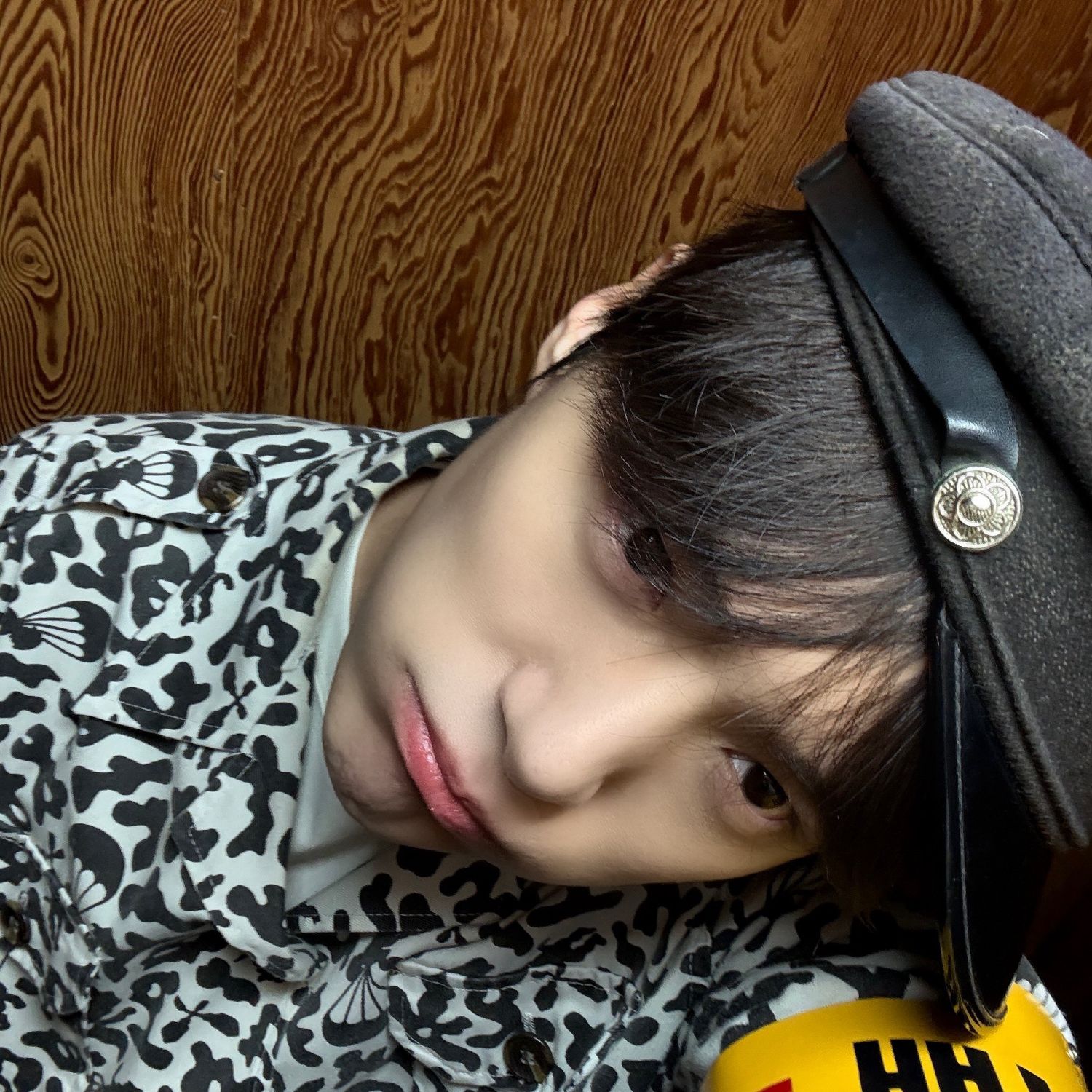 A moment captured by MONSTA X's fan