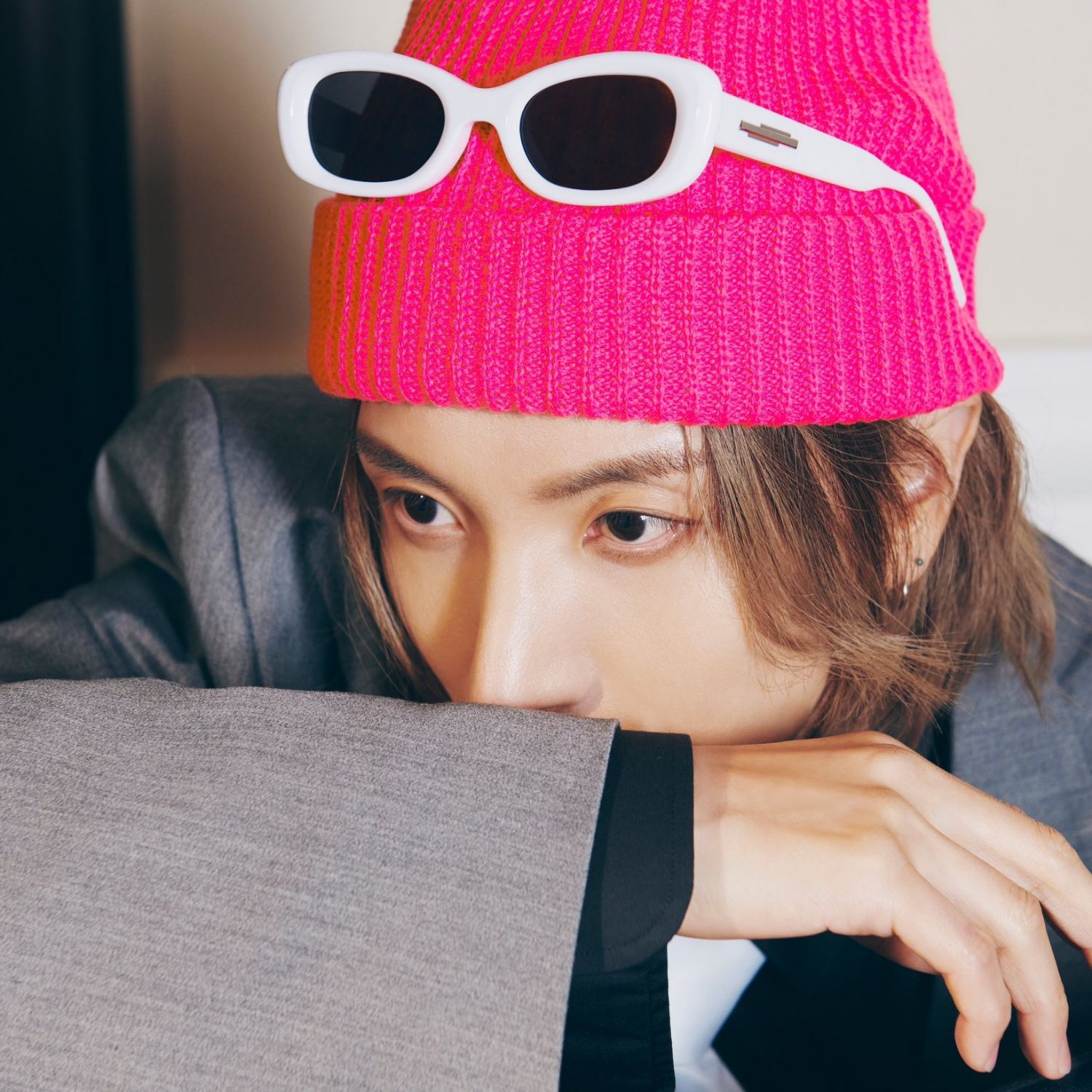 Behind-the-scenes cut of Leeteuk (Super Junior)