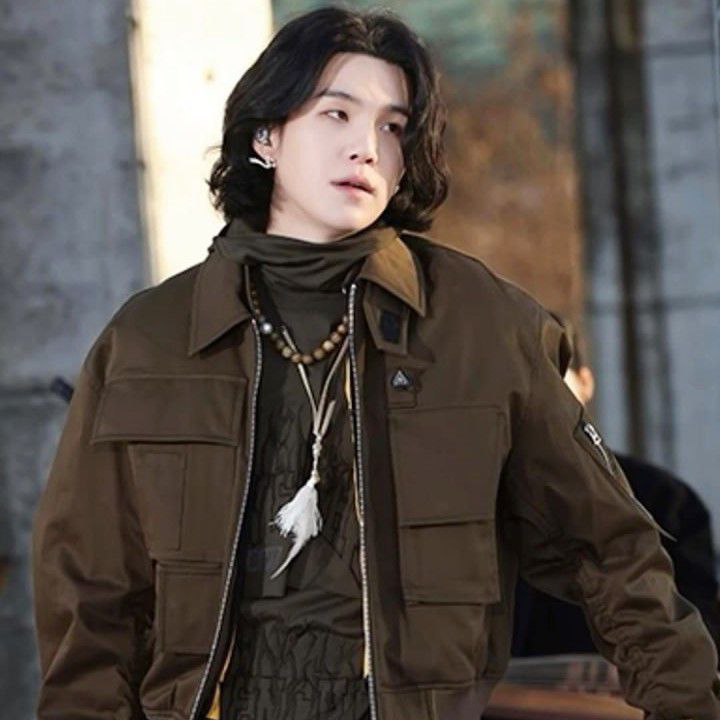 Recent activity shot of SUGA (BTS)