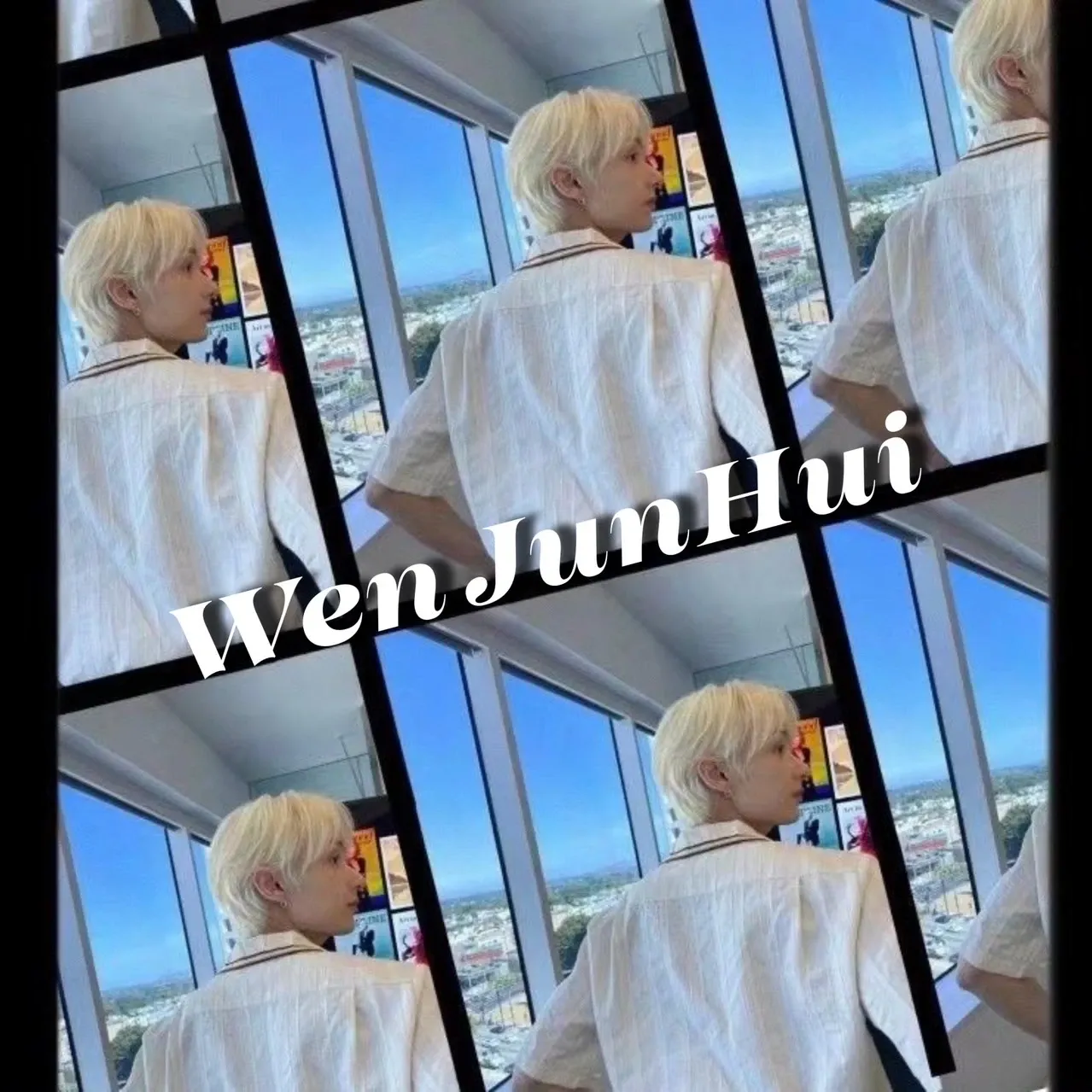 Recent activity shot of Jun (SEVENTEEN)