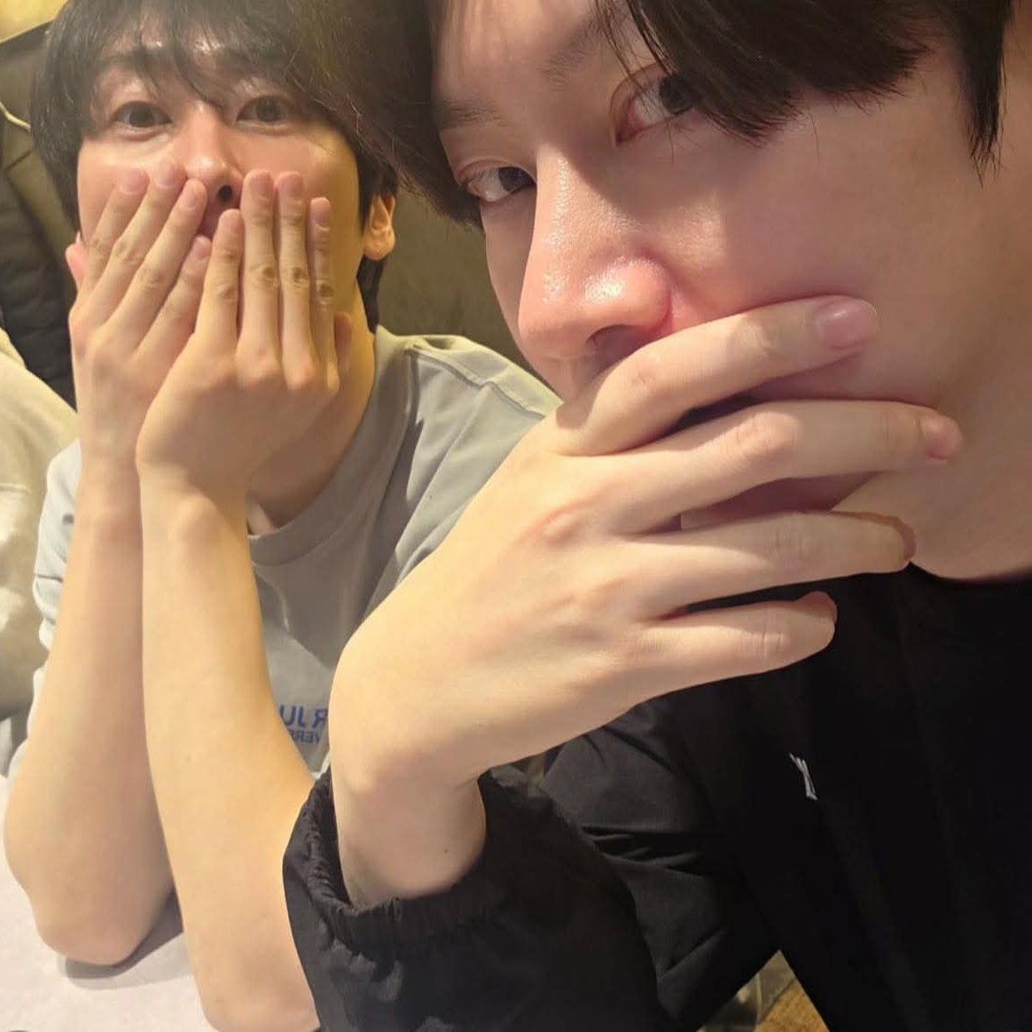 슈퍼주니어의 비하인드 컷