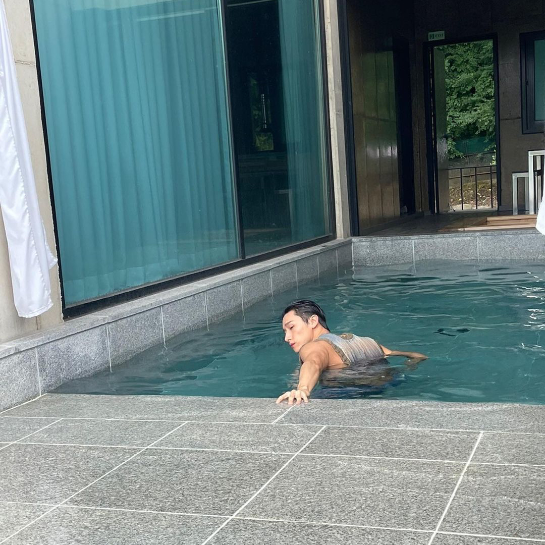 I.M (MONSTA X)の舞台裏ショット