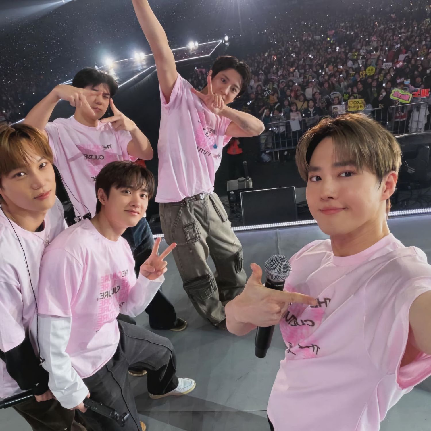 EXO粉絲拍下的瞬間