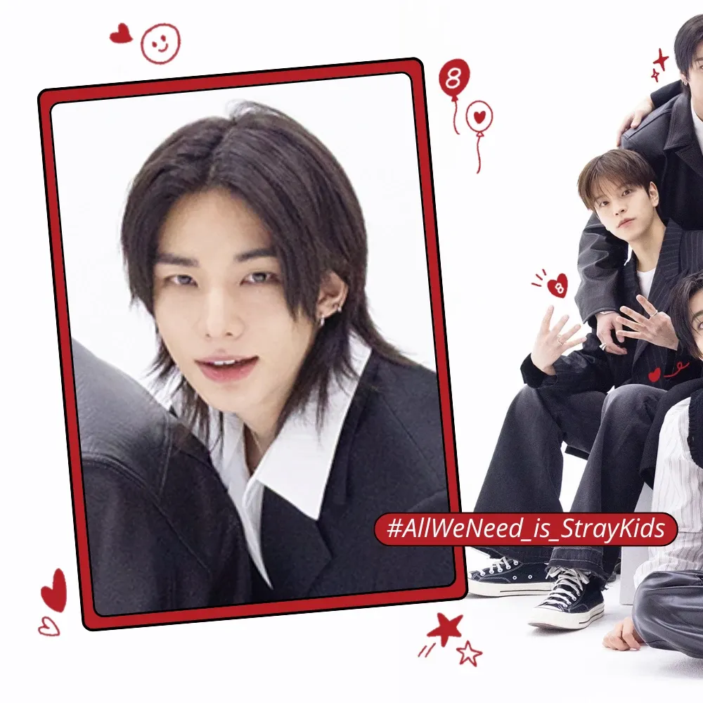 Recent activity shot of Hyunjin (Stray Kids)