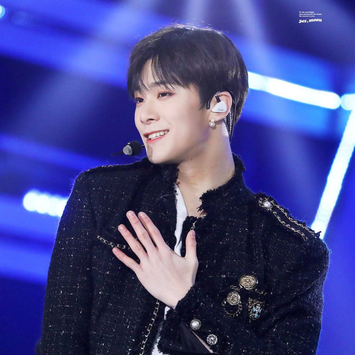 Recent activity shot of Moonbin (ASTRO)