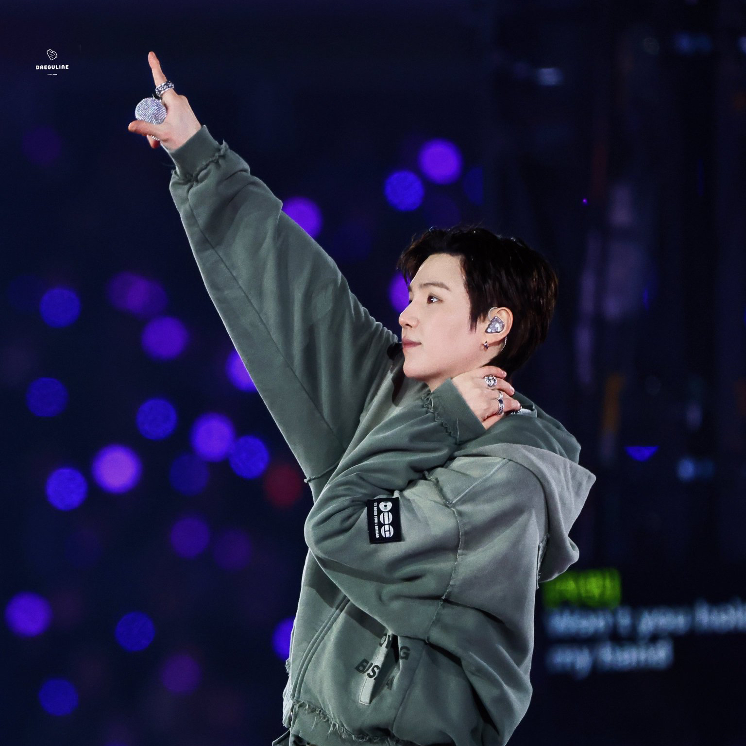 A moment captured by SUGA (BTS)'s fan